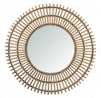 LUSTRO BOHO BAMBUSOWE ŚR. 82CM