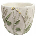 DONICZKA BETONOWA KWIATY 18CM