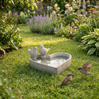 MISA DEKORACYJNA BETONOWA POIDEŁKO PATERA MISKA DO DOMU OGRODU FONTANNY