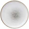 TALERZ DESEROWY SZARY 20cm CERAMICZNY TALERZYK SERWIS NA SZTUKI CIASTO