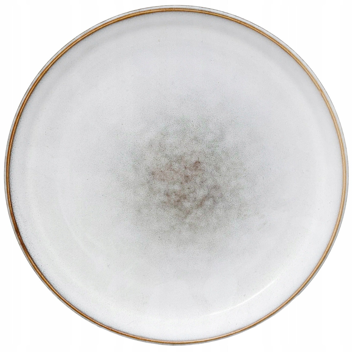 TALERZ DESEROWY SZARY 20cm CERAMICZNY TALERZYK SERWIS NA SZTUKI CIASTO