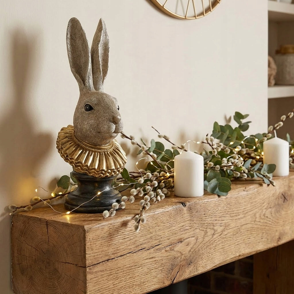 FIGURKA WIELKANOCNA ZAJĄC GŁOWA