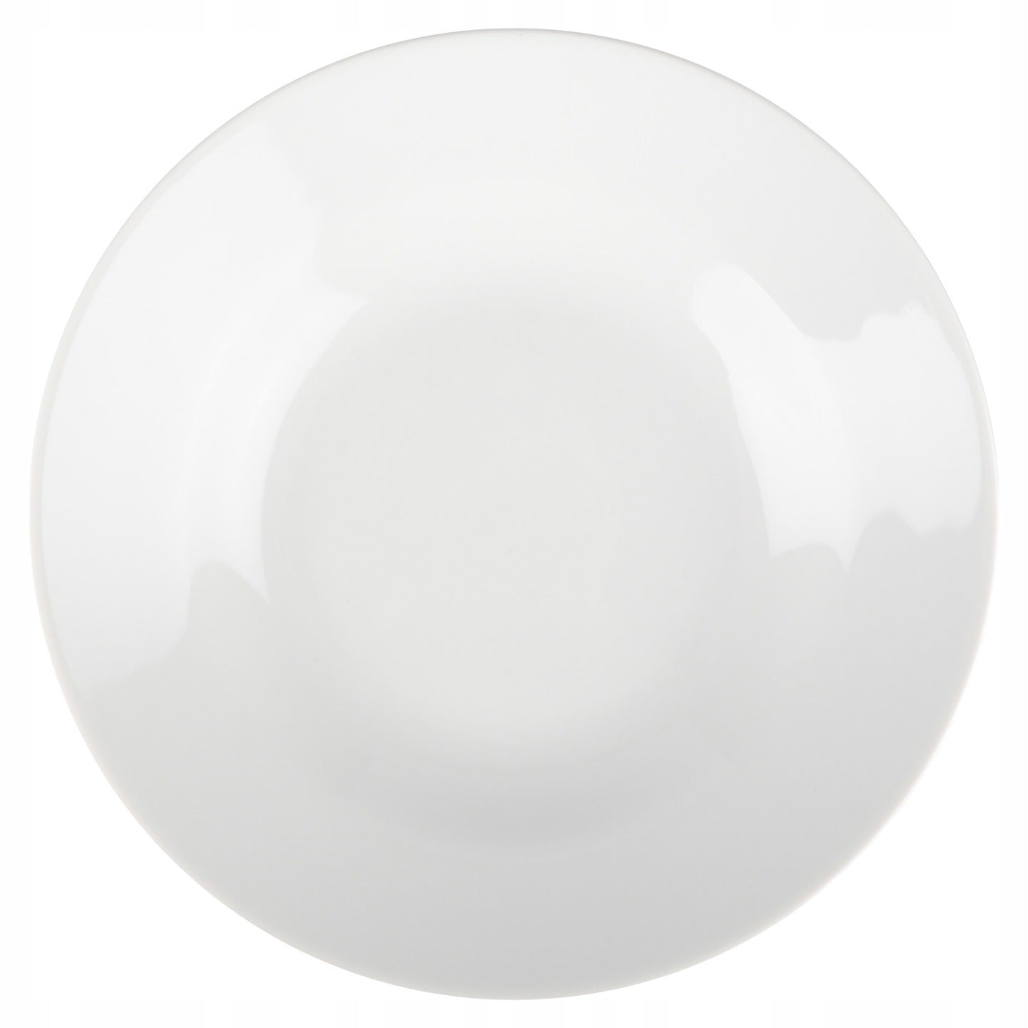 TALERZ OBIADOWY GŁĘBOKI BIAŁY 20cm