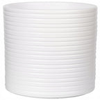 DONICZKA CERAMICZNA BIAŁA 13CM