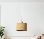 LAMPA WISZĄCA JUTOWA BOHO 30cm
