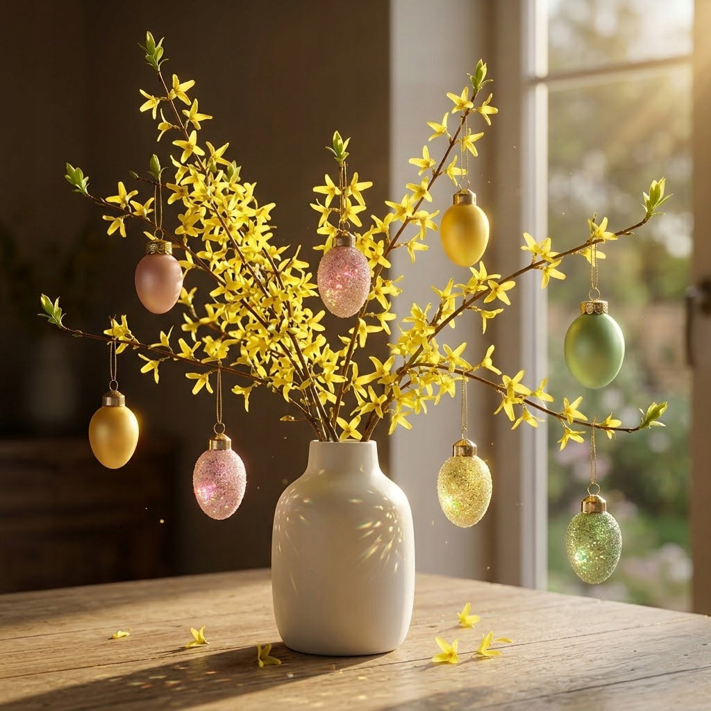 ZAWIESZKA BOMBKA NA WIELKANOC JAJKO JAJO 12 szt NA DRZEWKO DRZWI PREZENT