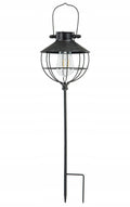 LAMPION PINNE czarny do wbicia SOLARNY