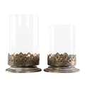 ŚWIECZNIK ANASTASIA KOMPLET RETRO
