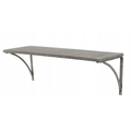 PÓŁKA WISZĄCA styl loft metalowa 60x20cm