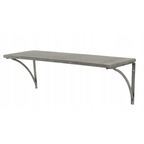 PÓŁKA WISZĄCA styl loft metalowa 60x20cm