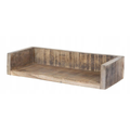 PÓŁKA WISZĄCA boho drewniana 35x15cm