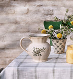 DZBANEK CERAMICZNY RĘCZNIE MALOWANY 1L