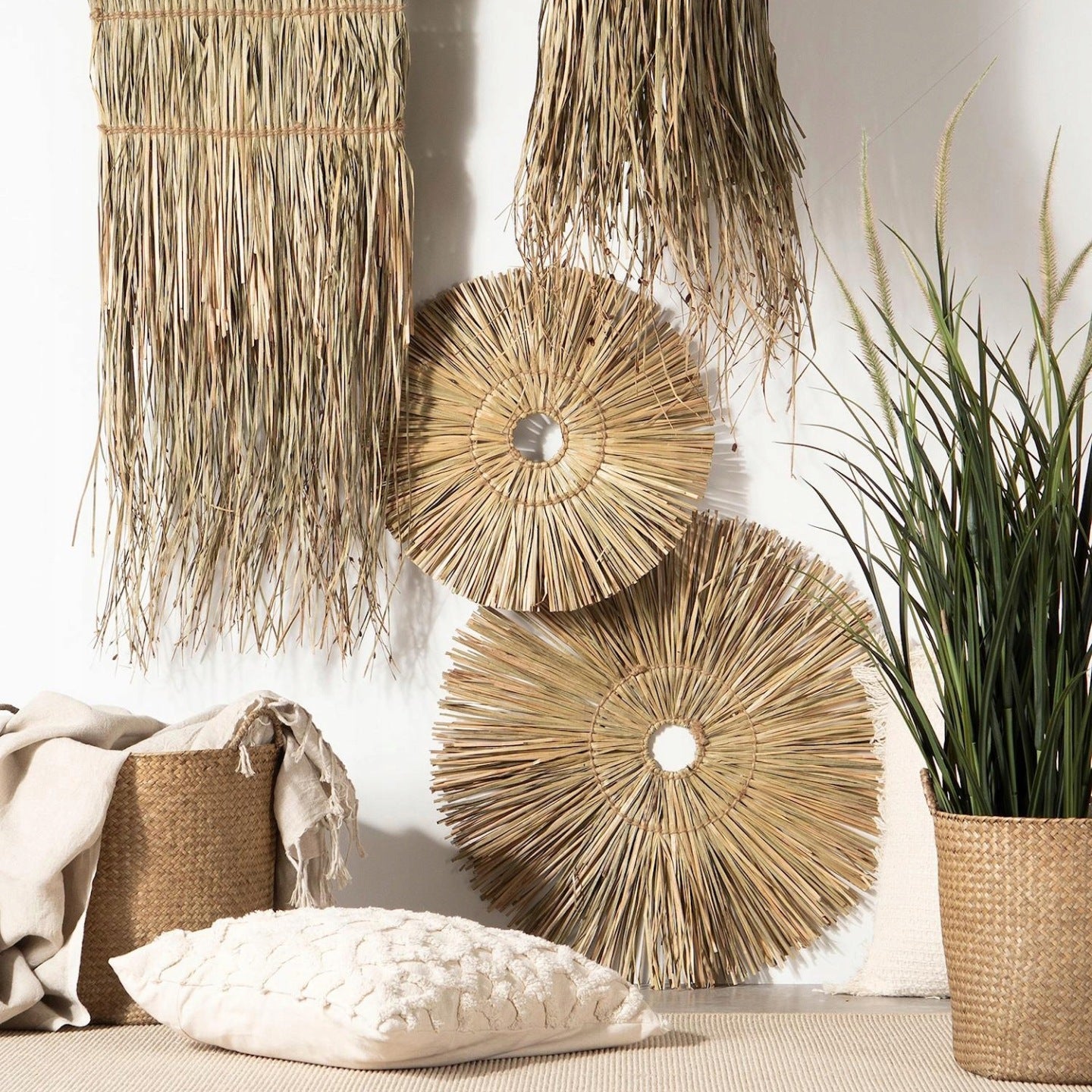 DEKORACJA ŚCIENNA BOHO 70cm