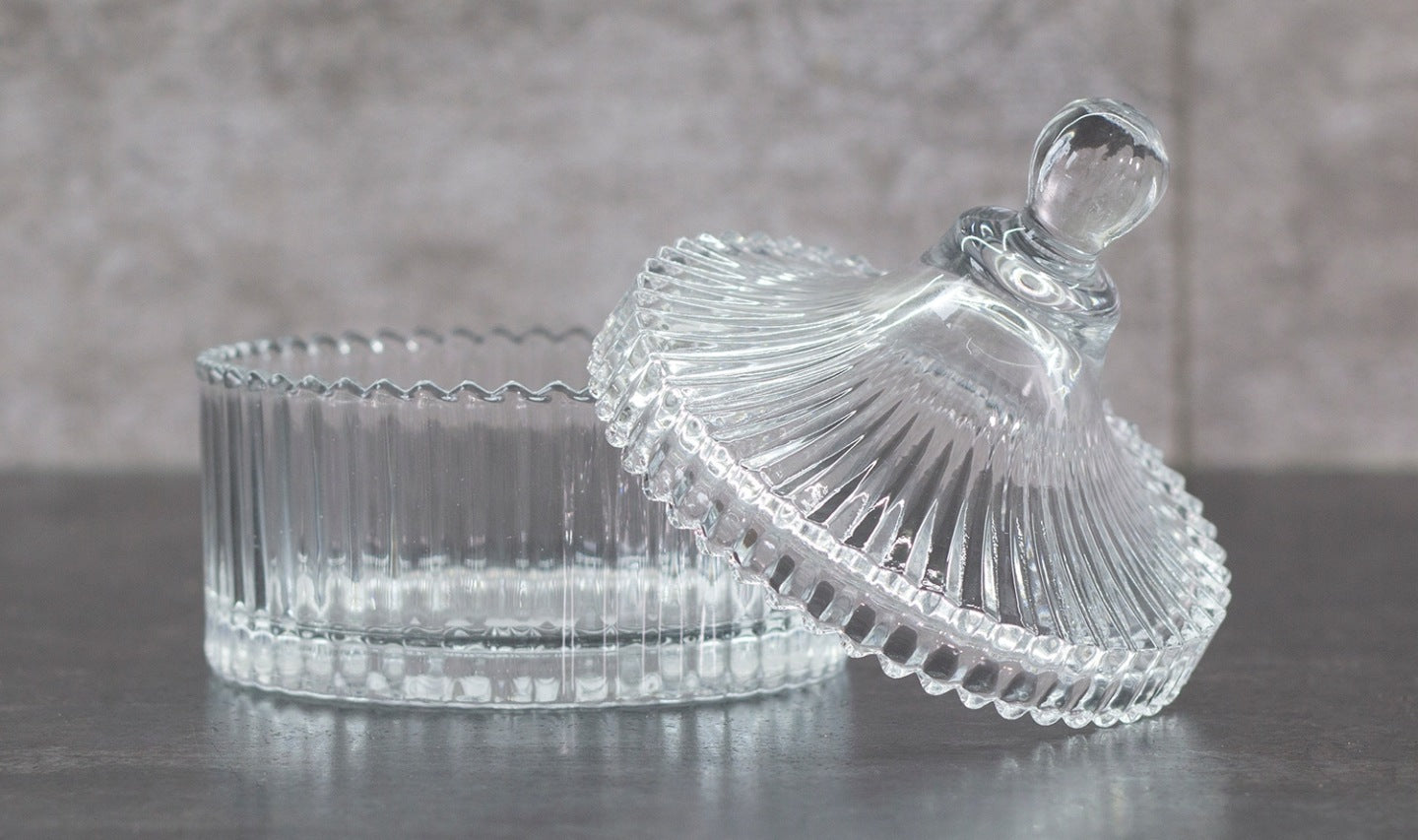 CUKIERNICA cukierniczka STYL RETRO szklana