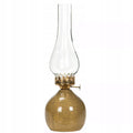 ŚWIECZNIK LAMPA NAFTOWA MIODOWY 34CM