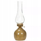 ŚWIECZNIK LAMPA NAFTOWA MIODOWY 34CM