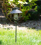 LAMPION PINNE czarny do wbicia SOLARNY