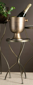 STOLIK BOCZNY WYSOKI METALOWY 65CM