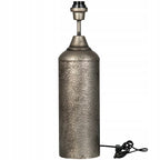 LAMPA STOŁOWA LOFT SREBRNA 53CM