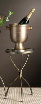 STOLIK BOCZNY WYSOKI METALOWY 50CM