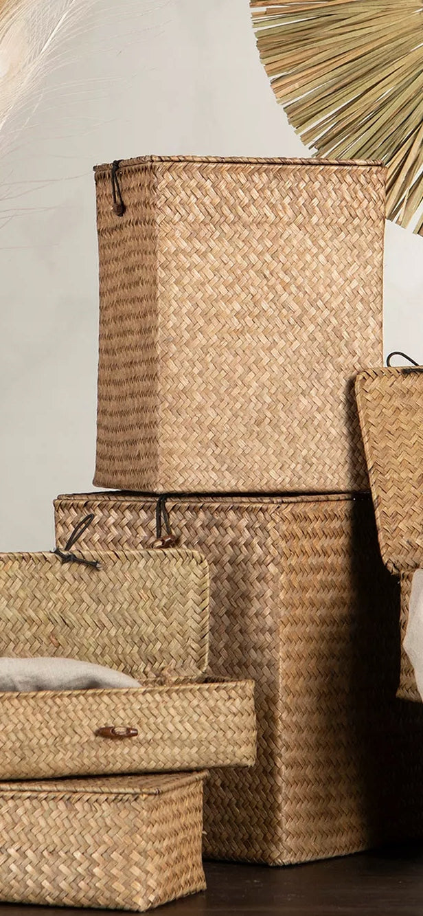 ORGANIZER BOHO Z PRZYKRYWKĄ 2 SZT.