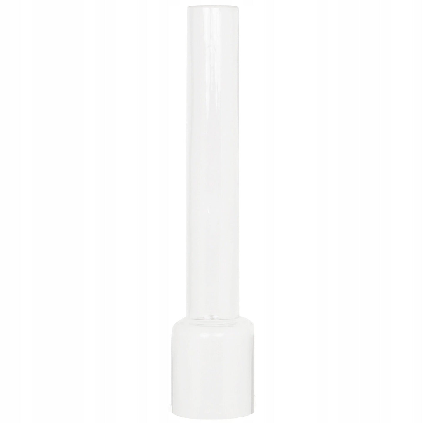 KLOSZ DO LAMPY NAFTOWEJ SZKLANY PRZEZROCZYSTY 21CM DŁUGI DO LAMP NAFTOWYCH