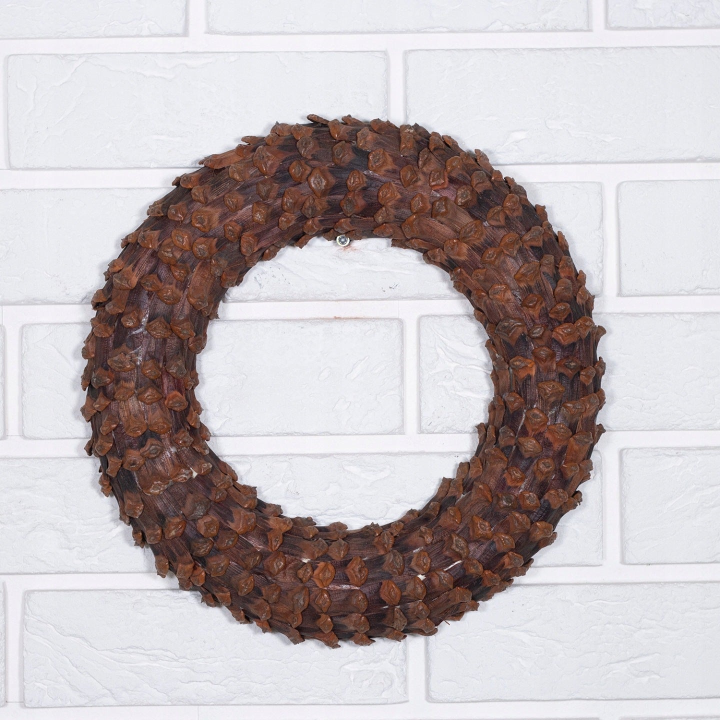 WIANEK świąteczny DREWNO śr. 28cm