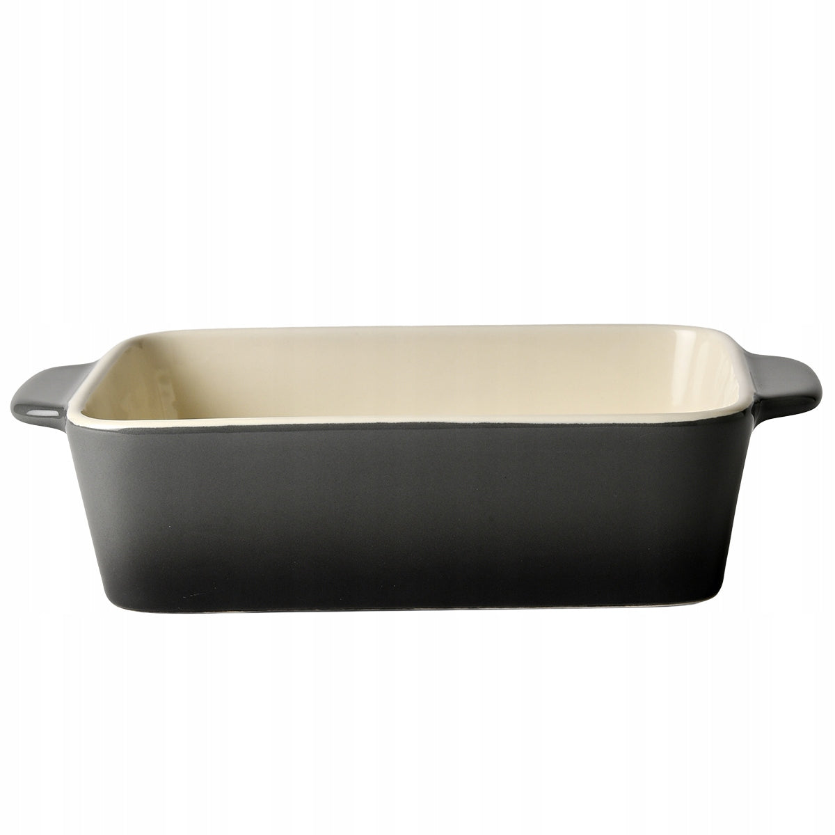 NACZYNIE ŻAROODPORNE MAŁE 20cm CERAMICZNE DO AIRFRYER ZAPIEKANIA SZARE