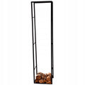 STOJAK NA DREWNO KOMINKOWE loft 165x40x28cm