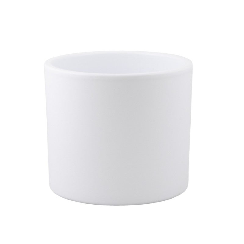 BIAŁA DONICA CERAMIKA ŚR. 13CM