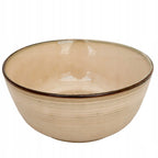 MISA MISKA NA OWOCE CERAMICZNA beżowa 21cm