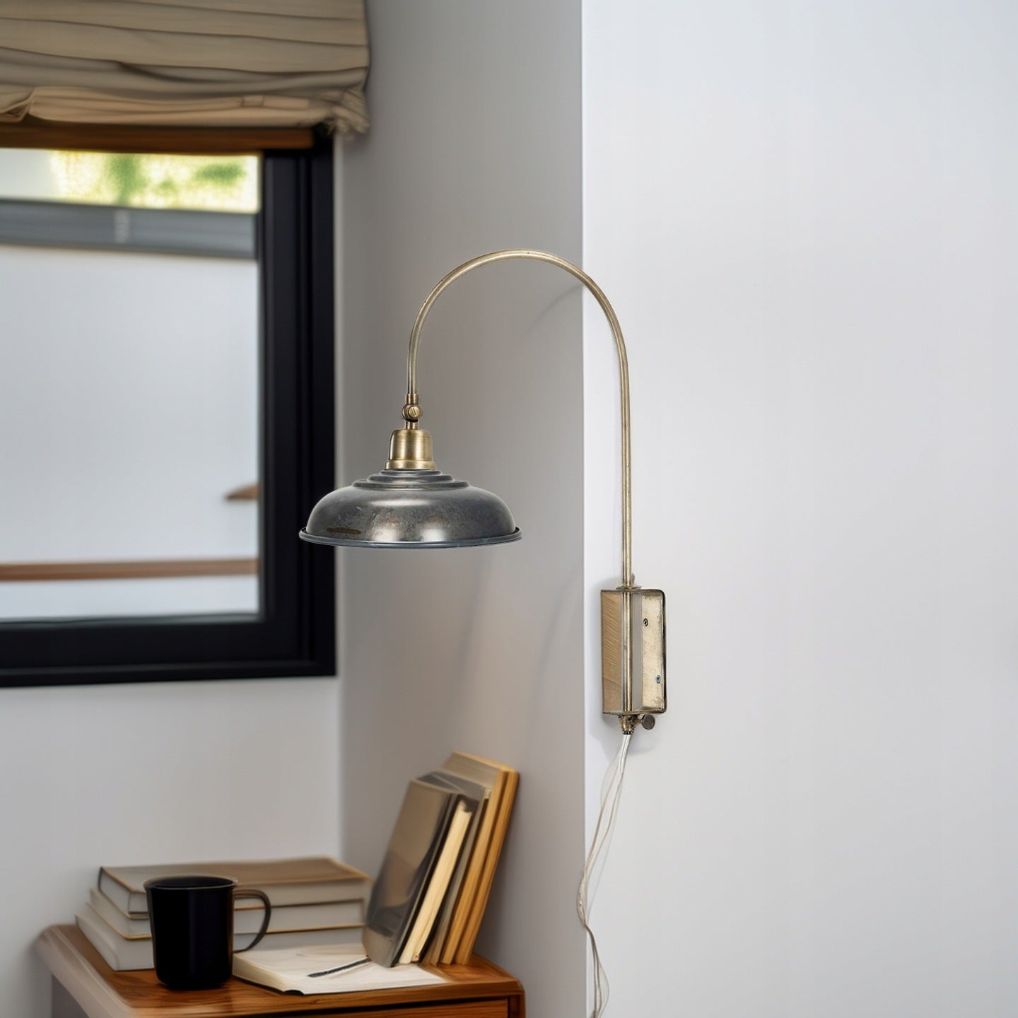 LAMPA KINKIET srebrna złota ścienna