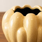 DONICZKA CERAMICZNA KWIAT POMARAŃCZOWA