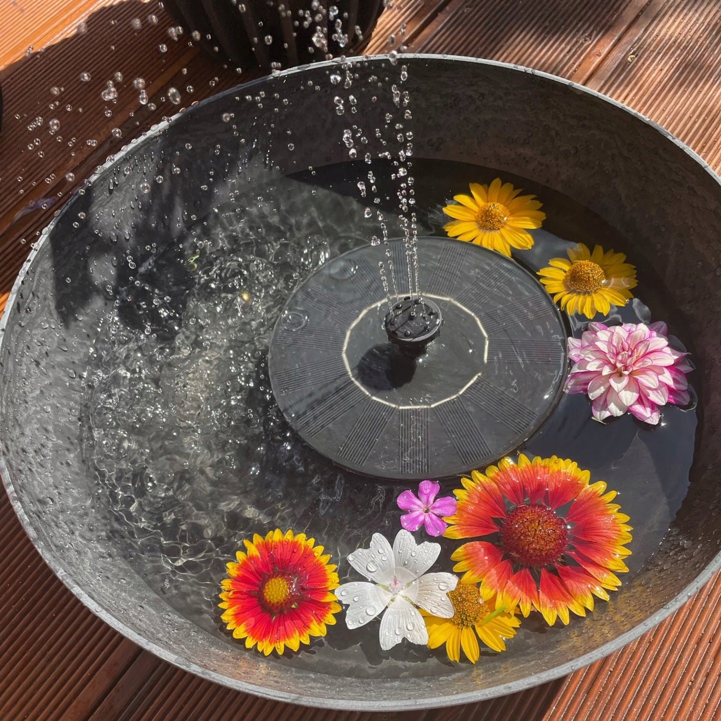 MISA OGRODOWA DO OGRODU FONTANNY OGRODOWEJ 37cm MISKA DUŻA IMITACJA MARMURU