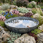 DUŻA MISA OGRODOWA 50cm DO FONTANNY OGRODU NA BALKON TARAS POIDEŁKO SZARA