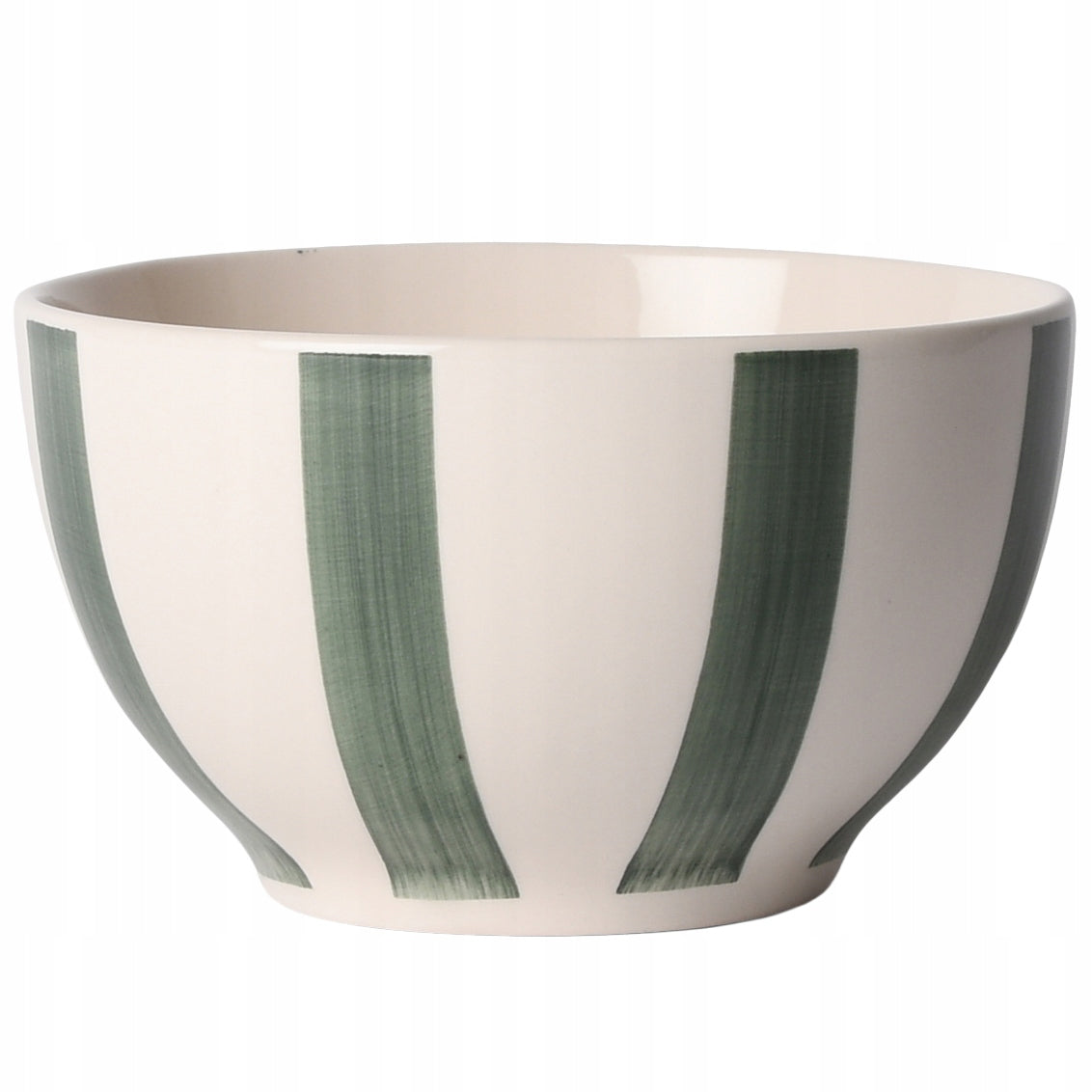 MISKA OBIADOWA BULIONÓWKA 650ml CERAMICZNA W PASKI SALATERKA MISA DO ZUPY