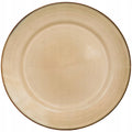 TALERZ OBIADOWY BEŻOWY 27cm