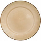 TALERZ OBIADOWY BEŻOWY 27cm