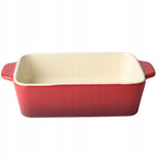 NACZYNIE DO ZAPIEKANIA CZERWONE 20cm
