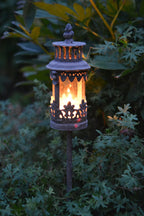 LAMPION OGRODOWY DO WBICIA METALOWY