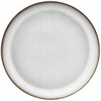 TALERZ OBIADOWY PŁYTKI PŁASKI 25cm CERAMICZNY OKRĄGŁY NA SZTUKI SERWIS