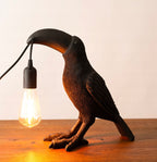 LAMPA STOŁOWA TUKAN CZARNA