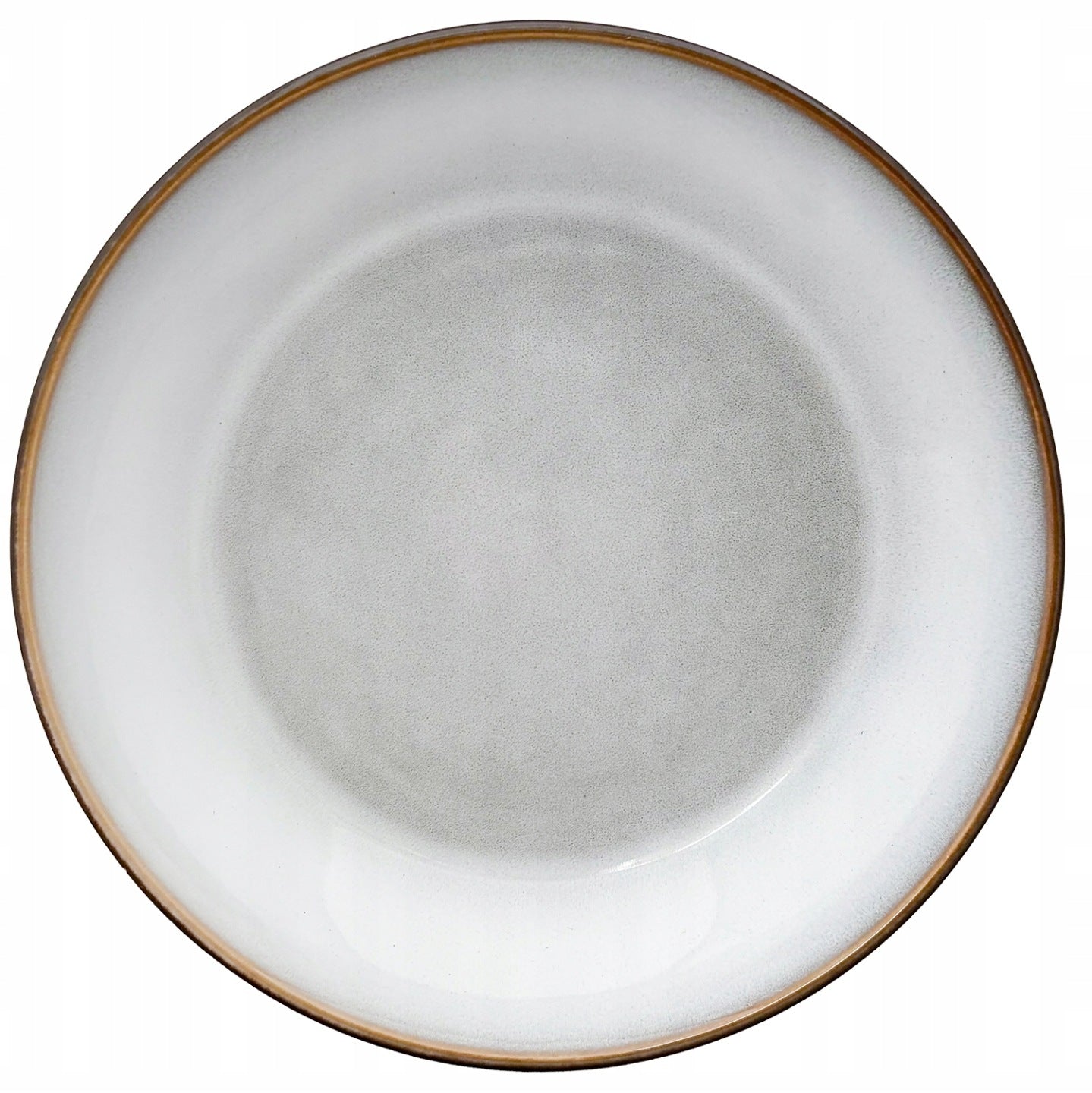 TALERZ GŁĘBOKI DO ZUPY OBIADOWY SZARY 21cm CERAMICZNY NA SZTUKI MISKA