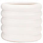 DONICZKA BIAŁA CERAMICZNA MATOWA 15CM