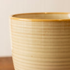 DONICZKA BEŻOWA CERAMICZNA ŚR. 17CM