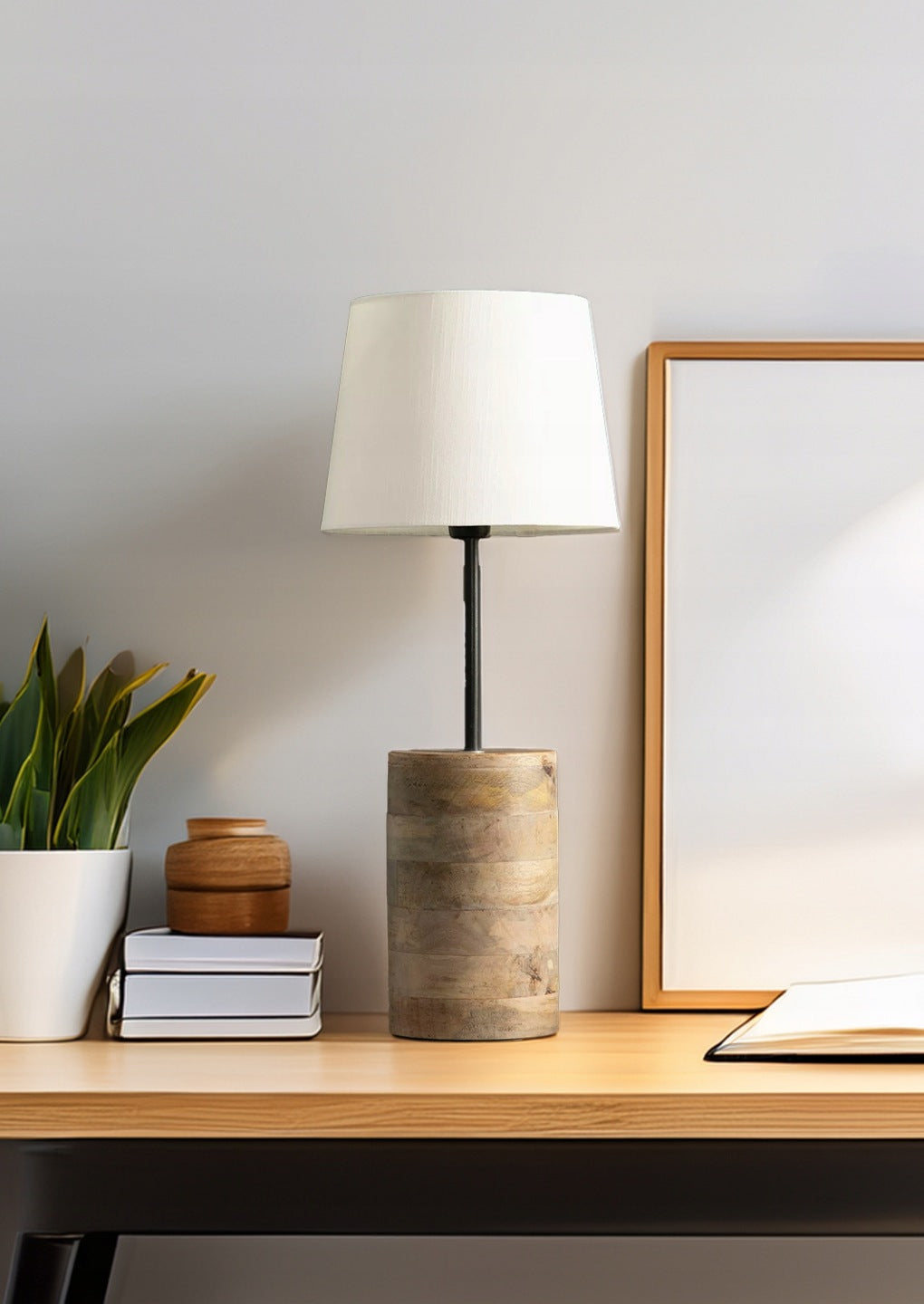 LAMPA STOŁOWA BOHO MANGO 53CM