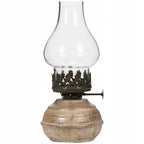 ŚWIECZNIK LAMPA NAFTOWA IMITACJA 20CM