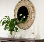 LUSTRO BOHO BAMBUSOWE BOHO ŚR. 82CM
