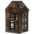 LAMPION DOMEK METALOWY 20X11CM
