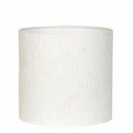 KLOSZ DO LAMPY biały lniany walec 40cm